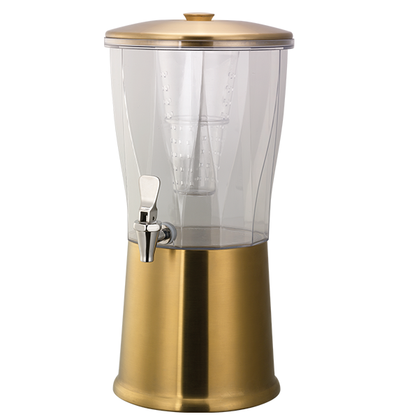 Service Ideas™ 3 L Stainless Steel Commercial Tea Dispenser