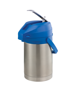 CTAL22BLU - Stainless Lever Lid Airpot 2.2 Liter (74.4 oz.) Blue