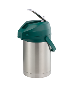CTAL22GRN - Stainless Lever Lid Airpot 2.2 Liter (74.4 oz.) Green