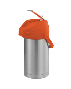 CTAL30OR - Stainless Lever Lid Airpot 3.0 Liter (101.4 oz.) Orange