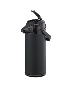 ENALS25PBLMAT - Stainless Lined NSF Airpot 2.5 L (84.5 oz.) Black
