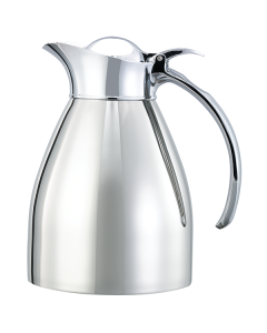 Marquette Series 0.6-Liter Stainless Vacuum Insulated Carafe with Flip-Top Lid in Polished Stainless