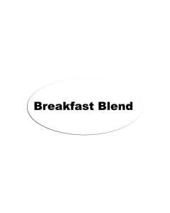 MFTBB - ID Magnet Oval Breakfast Blend