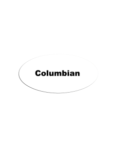 MFTCOL - ID Magnet Oval Columbian