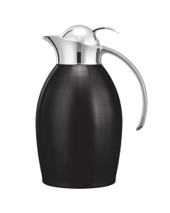 Nicollet Series, Vacuum Insulated Carafe, Stainless Vacuum, 1 Liter, Push Button , Black Onyx