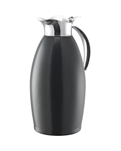 Nicollet Series 1.5-Liter Stainless Vacuum Insulated Carafe with Flip-Top Lid in Radiant Black