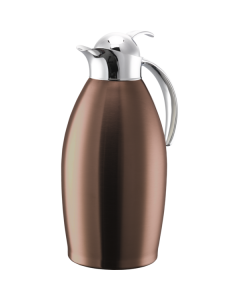 Nicollet Series 1.5-Liter Stainless Vacuum Insulated Carafe with Push Button Lid in Rose Gold