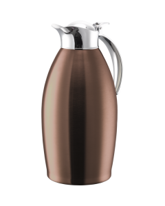 Nicollet Series 1.5-Liter Stainless Vacuum Insulated Carafe with Flip-Top Lid in Rose Gold