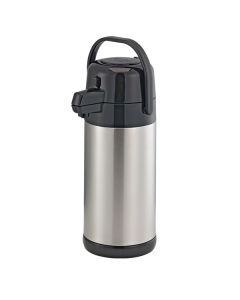 SECA25S - Stainless Lined/Push Airpot 2.5 Liter (84.5 oz.) Stainless