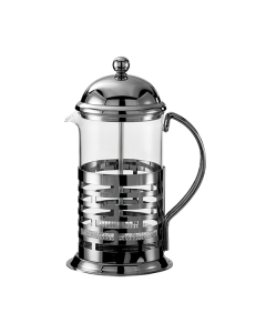 Brick Press, French Coffee Press, 0.8 Liter, Polished Stainless