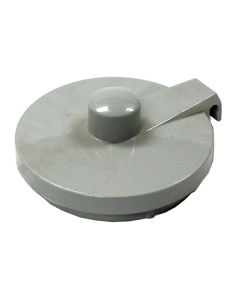 Original Plastic Teapot Parts, Replacement Lid, Tethered, Gray