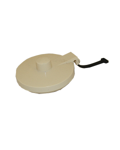 Original Plastic Teapot Parts, Replacement Lid, Tethered, Almond