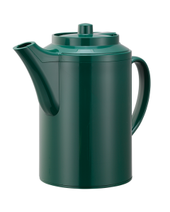 Solid Color Service Ideas TS-612-FG Teapot with Lid Forest Green 