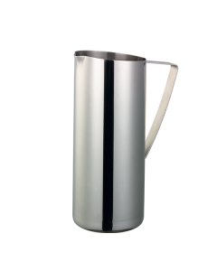 Slim Pitcher, Stainless Water Pitcher, No Ice Guard, 1.9 Liter, Polished Stainless