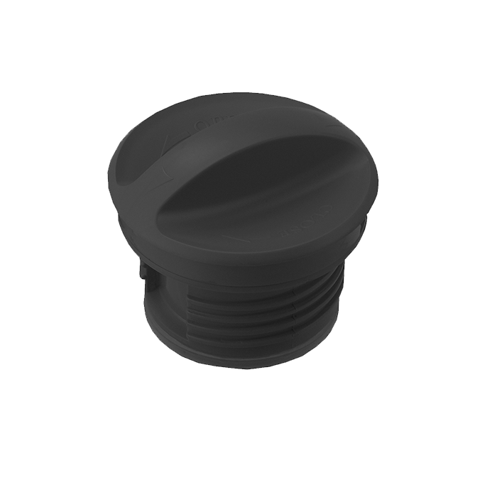SteelVac® Screw Top Carafe, Replacement Lid, Lid, Black