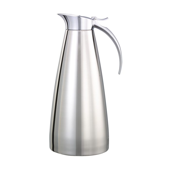 Smart Choice Carafe, Vacuum Insulated Carafe, 1.3 Liter, Polished Stainless