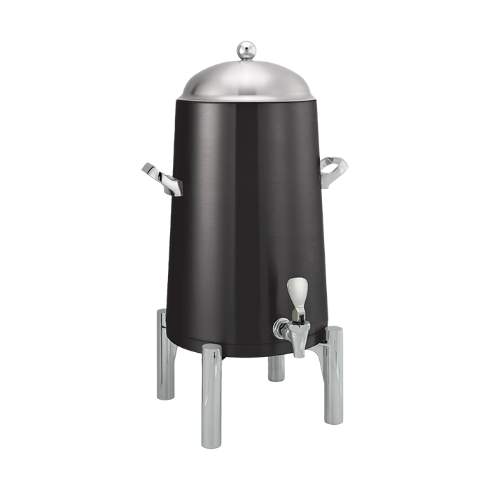 Flame Free™ Thermo-Urn™ Metallic Elements, Vacuum Insulated Urn, Stainless  Vacuum, Round Legs, Dome Lid, 5 Gallon, Black Onyx