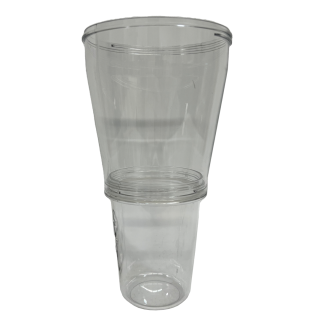 Essential Cold Beverage Dispenser Parts, Replacement Ice Tube, Clear
