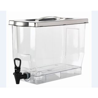 Essential Cold Beverage Dispenser Parts, Replacement Container and Lid, Container Kit, 3 Gallon, Clear