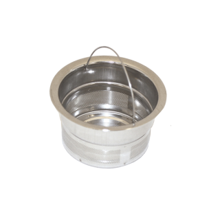 Ceramic Teapot Replacement Basket in Polished Stainless