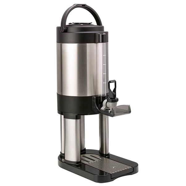 Service Ideas URN50VBSMD Flame Free™ Thermo-Urn™, Large Capacity Coffee  Urn, Stainless Vacuum Insulation, Modern Style Base, 5 Gallon, Brushed