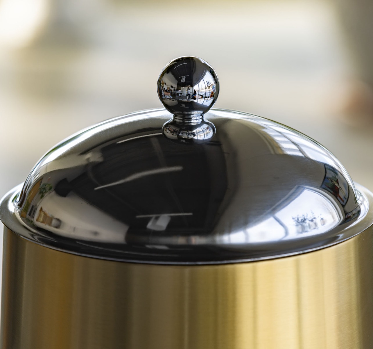 Flame Free™ Thermo-Urn™, Replacement Dome Lid, 3 Gallon, Polished Stainless
